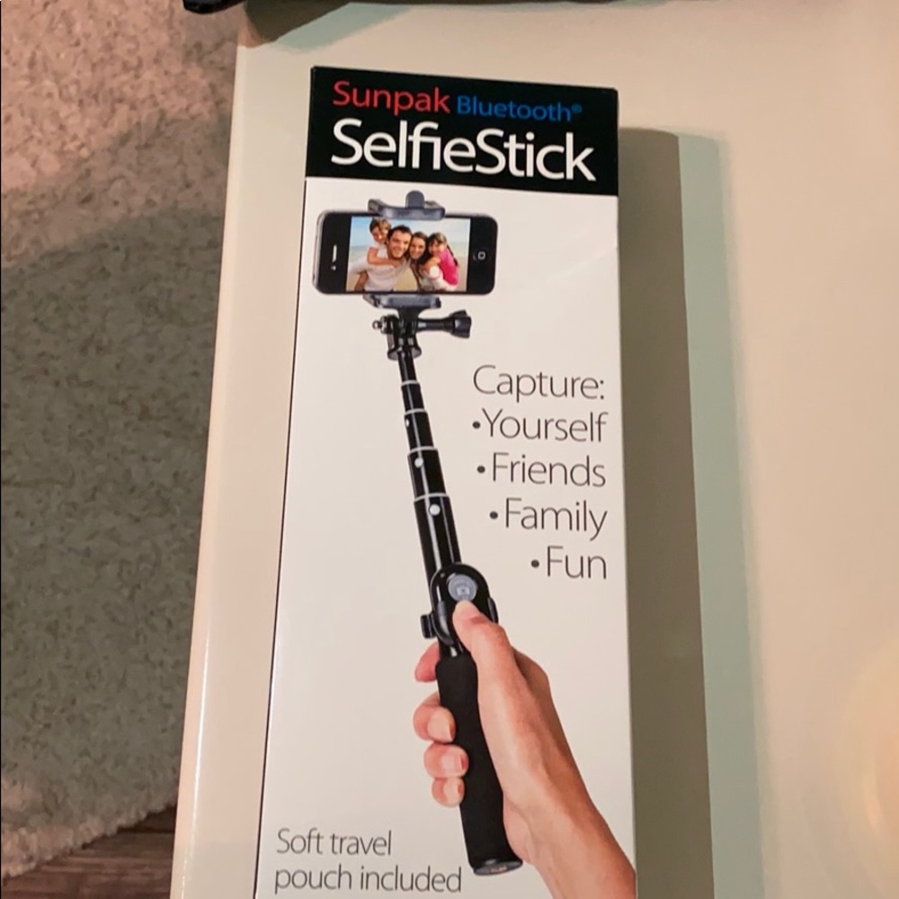 Black Selfie Stick